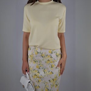 Oys Basic T-shirt - Sarı